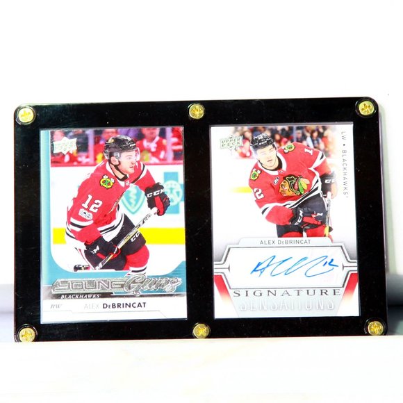 Alex Debrincat Upper Deck Youngs Guns 2017/18 & 2019/20 Signature Sensations - Picture 1 of 2